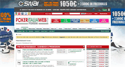Desktop Screenshot of pokerforum.pokeritaliaweb.org